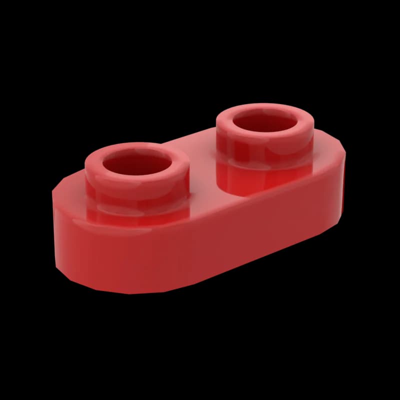 MOC 10PCS 35480 Round 1x2 Building Blocks With Open Studs Plate Board Bricks Particle Puzzle Toys Children Birthday Kid Gifts - 4