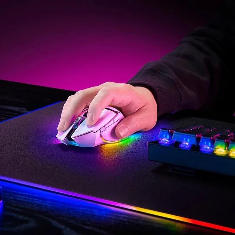 ماوس الألعاب Razer Basilisk V3 Pro، 30000 DPI، 11 زر قابل للبرمجة، مستشعر بصري FOCUS PRO 30K، 13 منطقة إضاءة متغيرة - 6