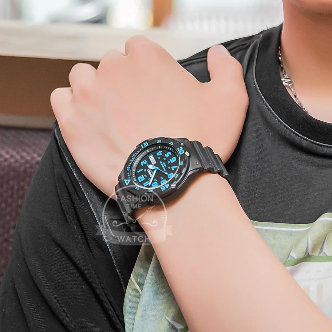 Casio men watch Diving watch top brand luxury set quartz 100m Waterproof watch men Sport military Watch Luminous clock relogio - 6