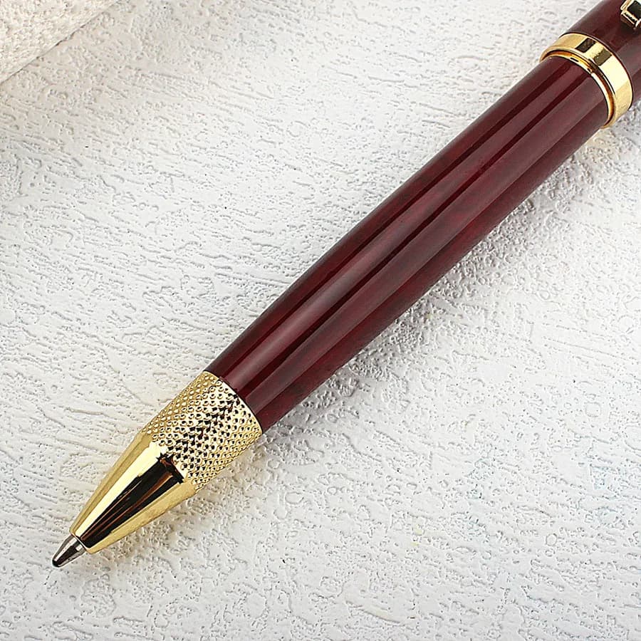 luxury quality pen metal classical student Ballpoint Pen men signature INK PENS Stationery Office Supplies pencil bag choose - 6