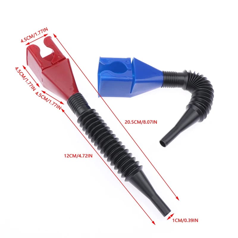 1PC Car Refueling Funnel  Foldable Engine Oil Funnel Plastic Funnel Car Motorcycle Refueling Tool Auto Accessories - 6