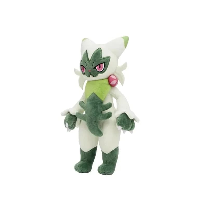 New Sprigatito Floragato Meowscarada Pokemon Plush Toy Soft Anime Stuffed Animal Peluche Toys Gift for Boys Girls Kids - 2