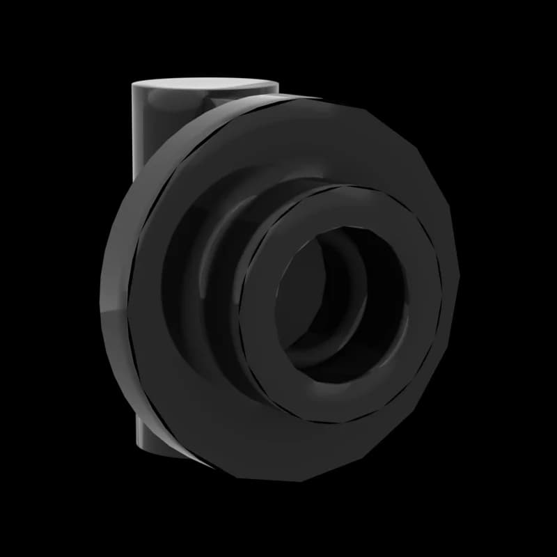 MOC 10PCS 25893 Round 1x1 Plate Building Blocks Kit With Bar Handle Bricks Particle Puzzle Idea Toys Children Birthday Kid Gifts - 3