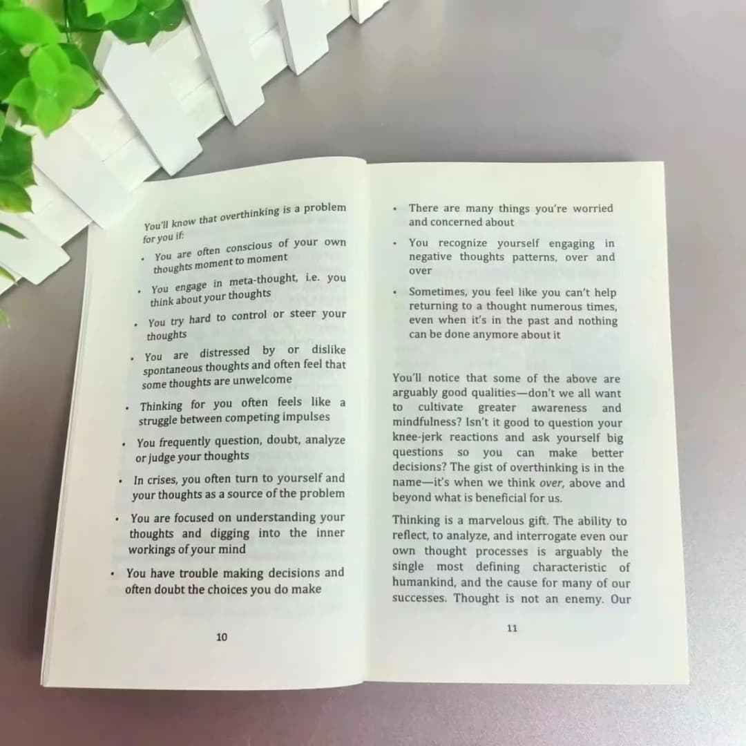 Stop Overthinking: 7 Techniques to Silence Your Thoughts, Anxiety Relief & Find Inner Peace - English Paperback Self Help Book - 3