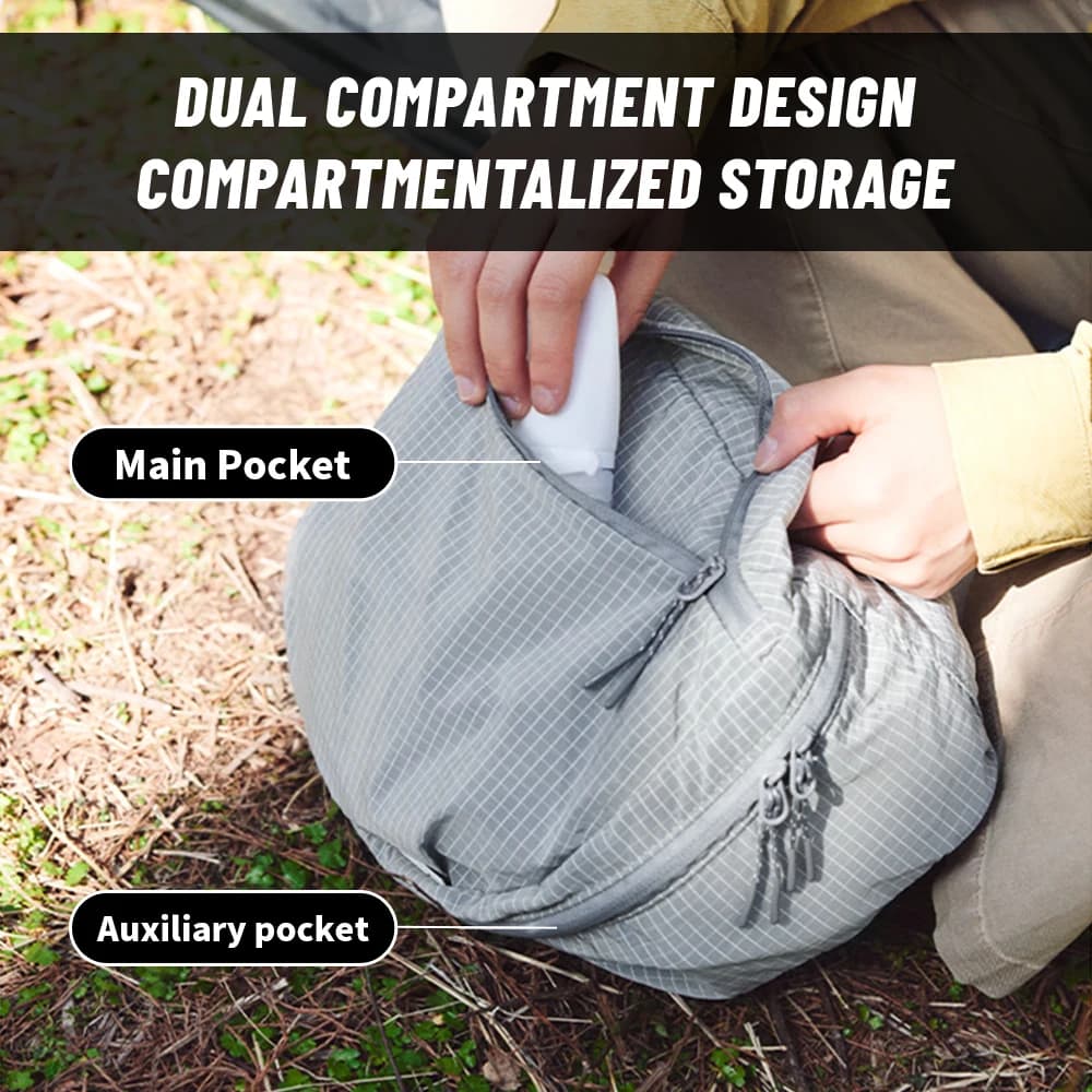 حقيبة ظهر من Naturehike Cloud Barn خفيفة الوزن مقاومة للرذاذ قابلة للغسل في الغسالة مناسبة للتخييم والمشي لمسافات طويلة - 5