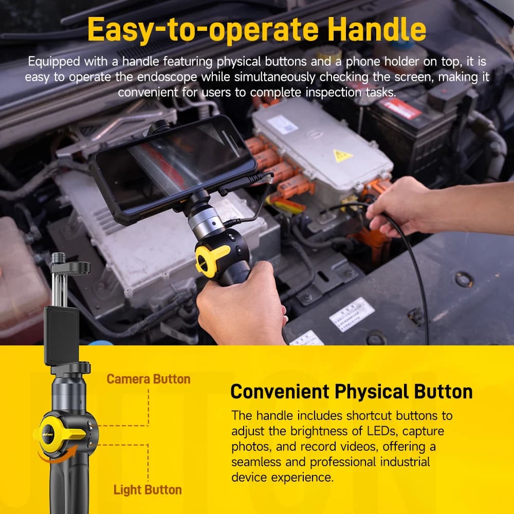 منظار Ulefone ثنائي الاتجاه 180 درجة دوار مقاوم للماء / لـ ARMOR 24 / Power Armor 19 Series / Power Armor 18 Series - 6