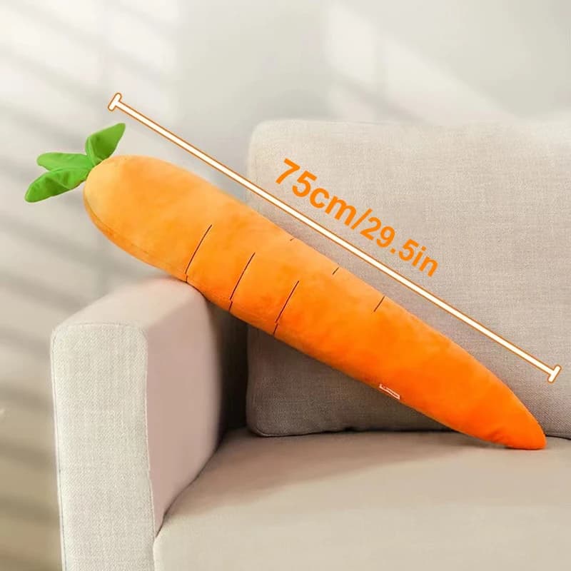 Dog Toy Pet Carrot Plush Toy Vegetable Chew Toy for Small Medium Large Dogs Universal Pet Sound Playing Toy Pet  Accessories - 6