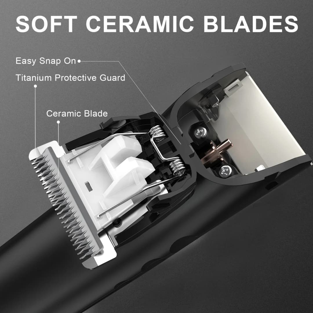 ماكينة تشذيب الشعر من مانسكيب، لاسلكية صغيرة قابلة لإعادة الشحن للرجال، مجموعة أدوات عناية للرأس والوجه واللحية والإبط والمناطق الحساسة - 4