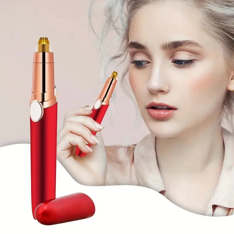 USB rechargeable eyebrow trimmer, nose and ear clipper, portable electric nose clipper, mini compact design - 6