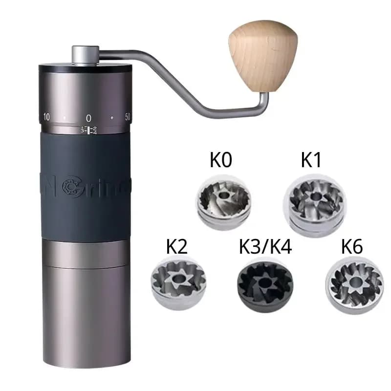 Kingrinder Manual Coffee Grinder 420 Stainless Steel Burr Grinding Core Portable Coffee Mill K0/K1/ K2 /k6 38mm 48mm