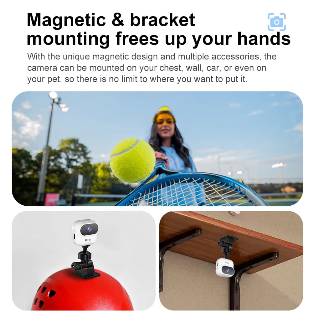 Ourlife A8 Mini Camera HD WiFi Smart Home Security Camera Monitor Camcorders Video Surveillance Camera With Motion Tracking - 3