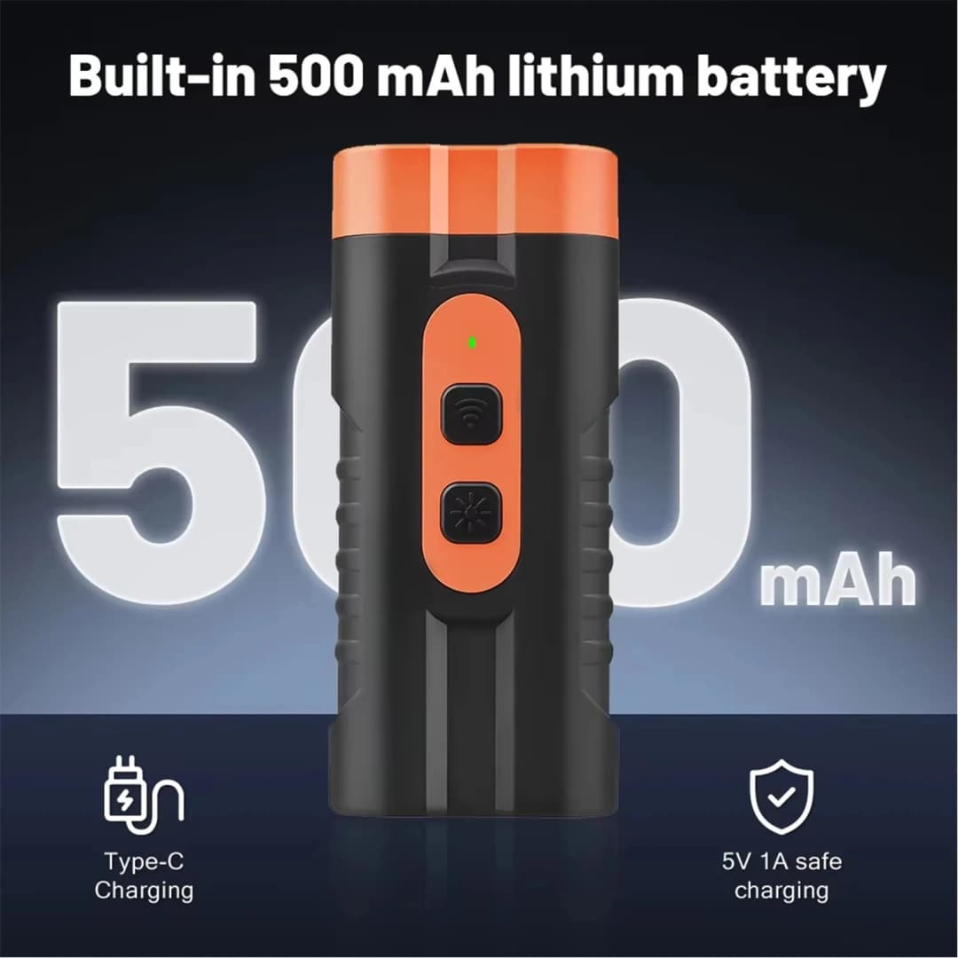 2025 Dual Head Ultrasonic Dog Repeller Anti Bark USB Rechargeable High-Power Dog Training Device with LED Flashlight - 3