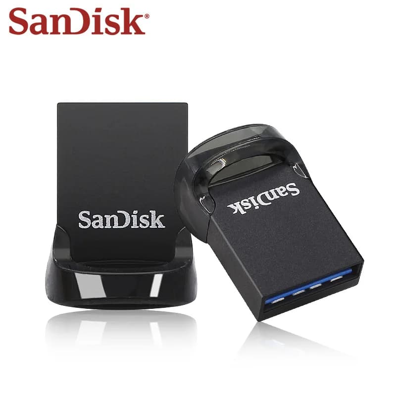 محرك أقراص فلاش Sandisk C430 بسرعة عالية تصل إلى 400 ميجابايت/ثانية مع RescuePRO ومحرك أقراص الإبهام Plug and Play بسعات 32 جيجابايت و64 جيجابايت و128 جيجابايت و256 جيجابايت و512 جيجابايت - 4