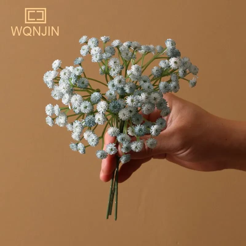 3PC/Lot Artificial Gypsophila Breath Wedding Small Fresh Artificial Flowers Fake Flowers Flower Arrangement Home Decoration - 4