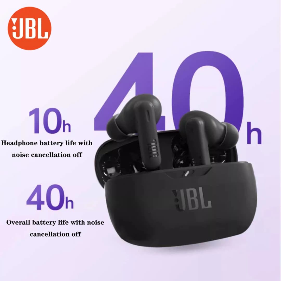 سماعات أذن JBL WAVE BEAM 2 TWS بلوتوث 5.3 مع إلغاء الضوضاء ANC مقاومة للماء IP54 شحن سريع 4 ميكروفونات تأخير منخفض باس عميق - 4