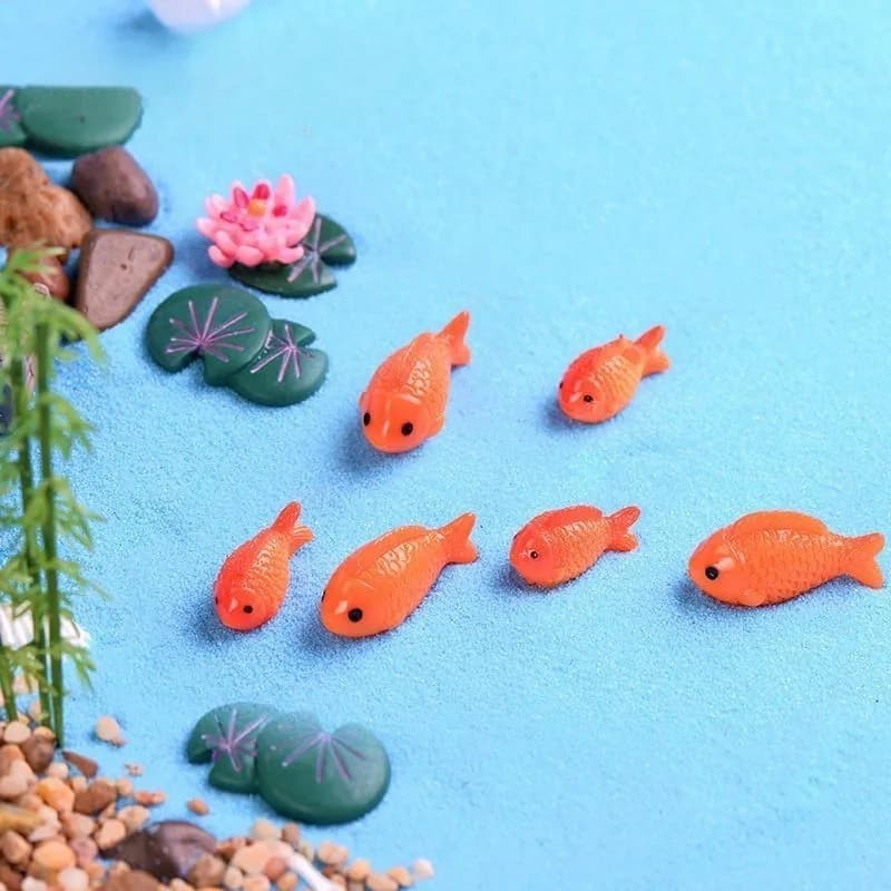 Fairy Garden Accessories Miniature Spring Water Wells Bridge Boat Ornament Statue Figurines Landscape Home Garden Craft  Decor - 6