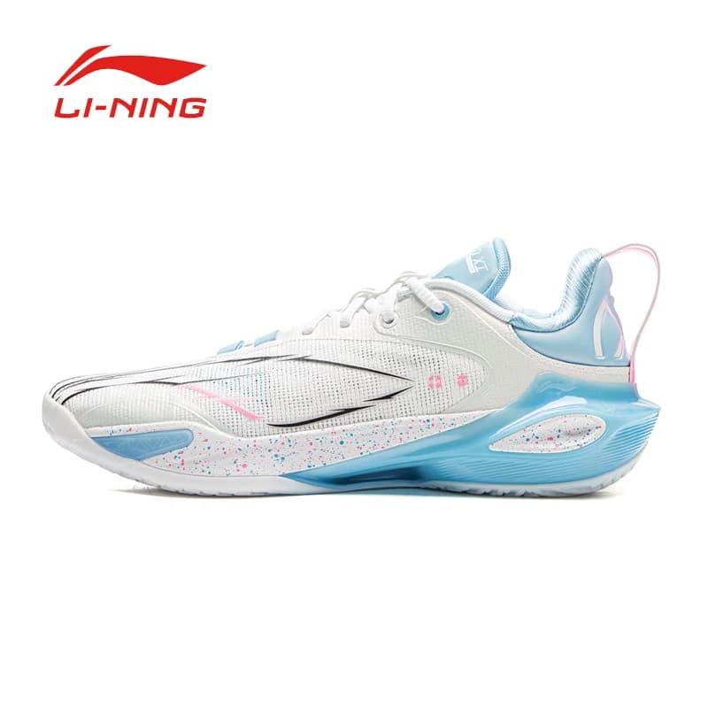 LI NING Men's low cut professional practical training wear-resistant and shock-absorbing sports basketball shoes - 6