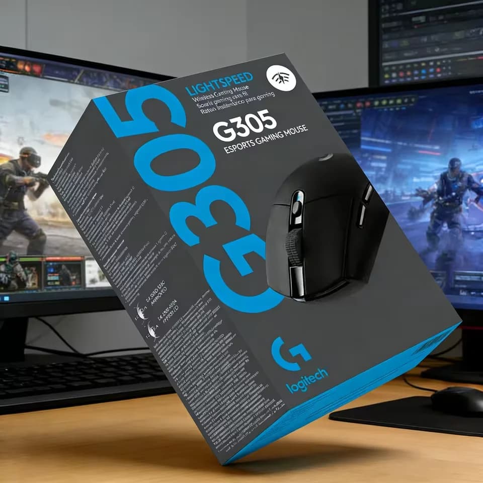 Logitech G305 Lightspeed Wireless Gaming Mouse 6 Programmable Buttons 12000DPI Battery Usb Stock RGB Wireless Mouse Original