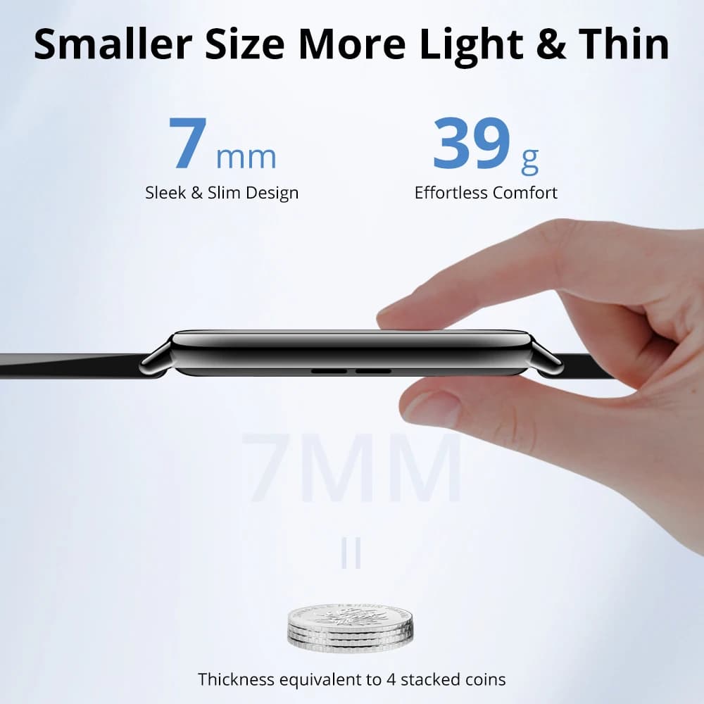 New COLMI C28 Air Ultra-thin Smartwatch 1.93 inch AMOLED Display, Women's Health Management, Exquisite Smart Watch For iOS Phone - 4