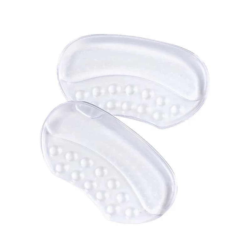 1Pair Heels Grips Silicone Heel Stickers for Women Men Anti Slip Heel Cushions Non-Slip Inserts Pads Foot Heel Care Protector - 5