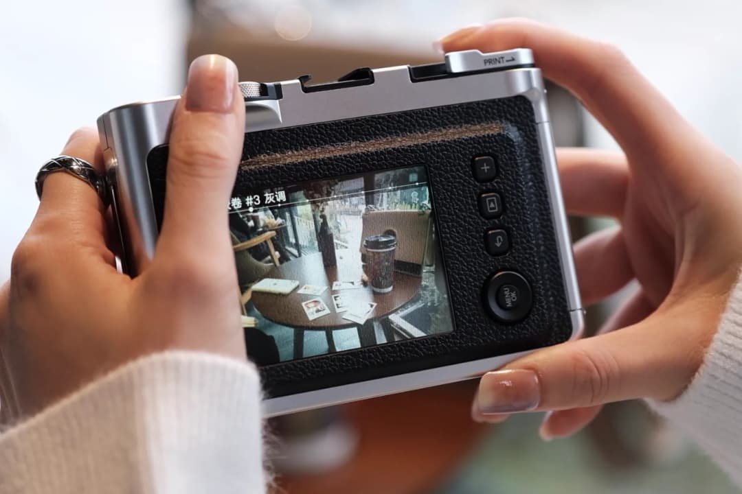 Original Fujifilm Instax Mini Evo Camera Fujifilm Instant Camera Smartphone Photos Camera Optional Fuji Instax Mini White Film - 5