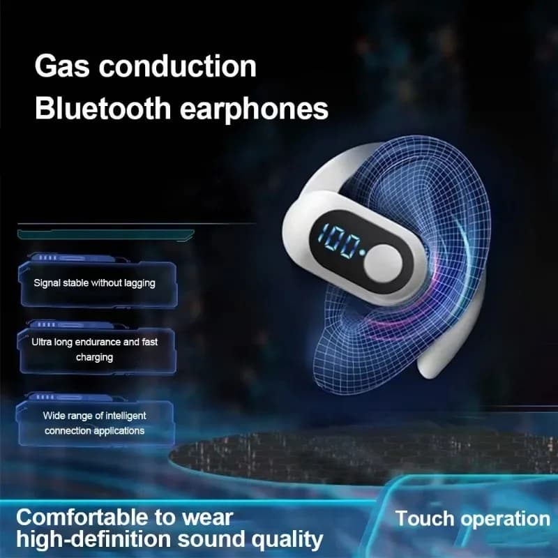 Bluetooth 5.3 Headphone TWS Wireless Ear Hook Earphone HiFi Stereo Noise Reduction Headset Waterproof Earbud for Huawi Xiami - 3