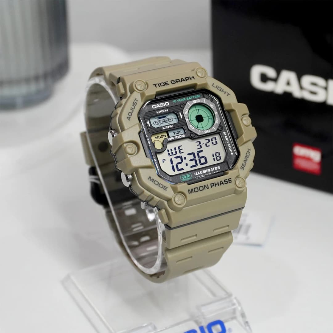 Casio watch for men top brand luxury 100m Waterproof fashion men Sport military 10-YEAR BATTERY Watch relogio masculino WS-1700 - 3