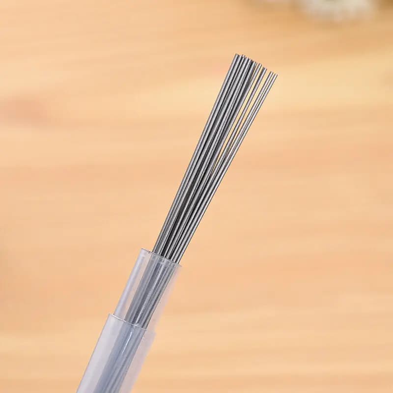 Mechanical Pencils with Refills Set 2B 0.5 0.7 mm Transparent Drafting Writting Supplies Japanese Style Stationery - 6