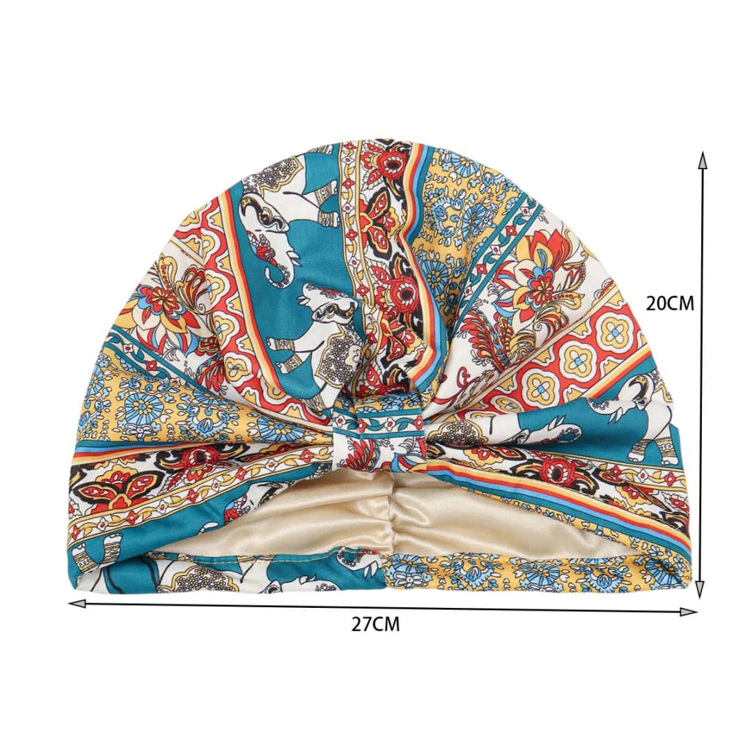 حجاب نسائي مسلم جديد بعقدة ملتوية قبعة كيميائية قبعة سرطان توربان بونيه وشاح رأس هندي قبعة عربية إسلامية - 6