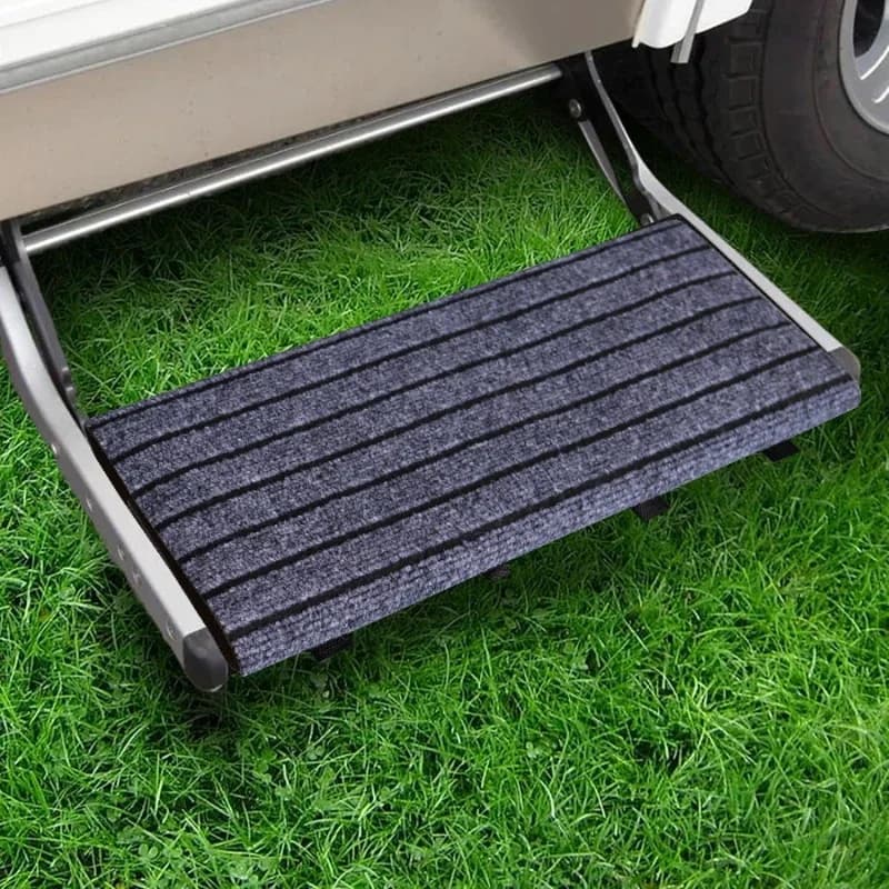1pc Motorhome Step Doormat RV Step Stair Carpet Heavy Duty Non-slip Replacement Motorhome Accessories for Outdoor Travel Camping - 2