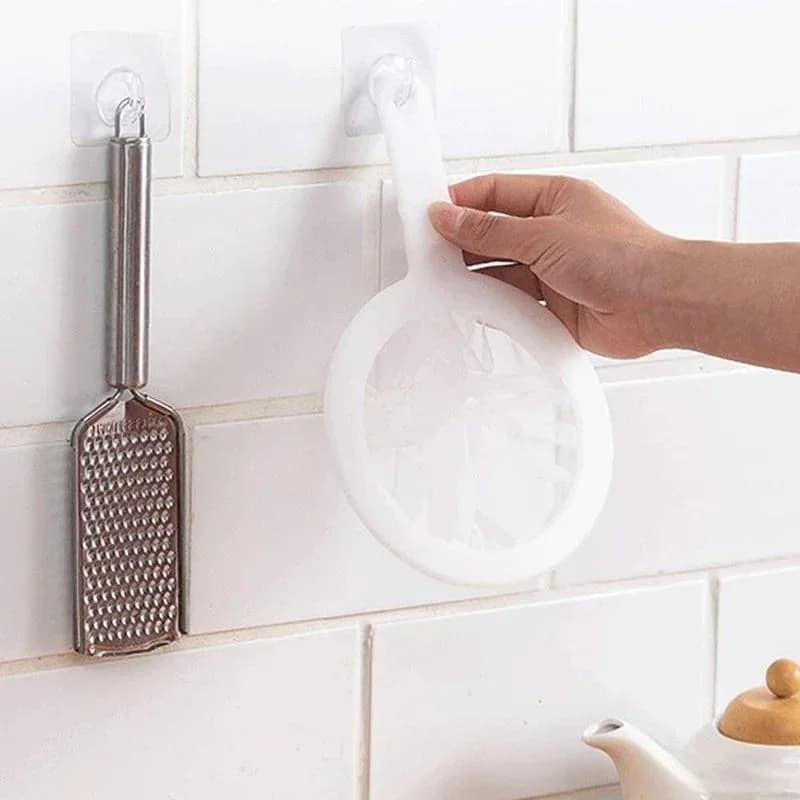 100/200/400 Mesh Washable Nylon Ultra Fine Filter Mesh Strainer Spoon Sieve Soy Milk Juice Coffee Tea Filter Kitchen Colander - 5