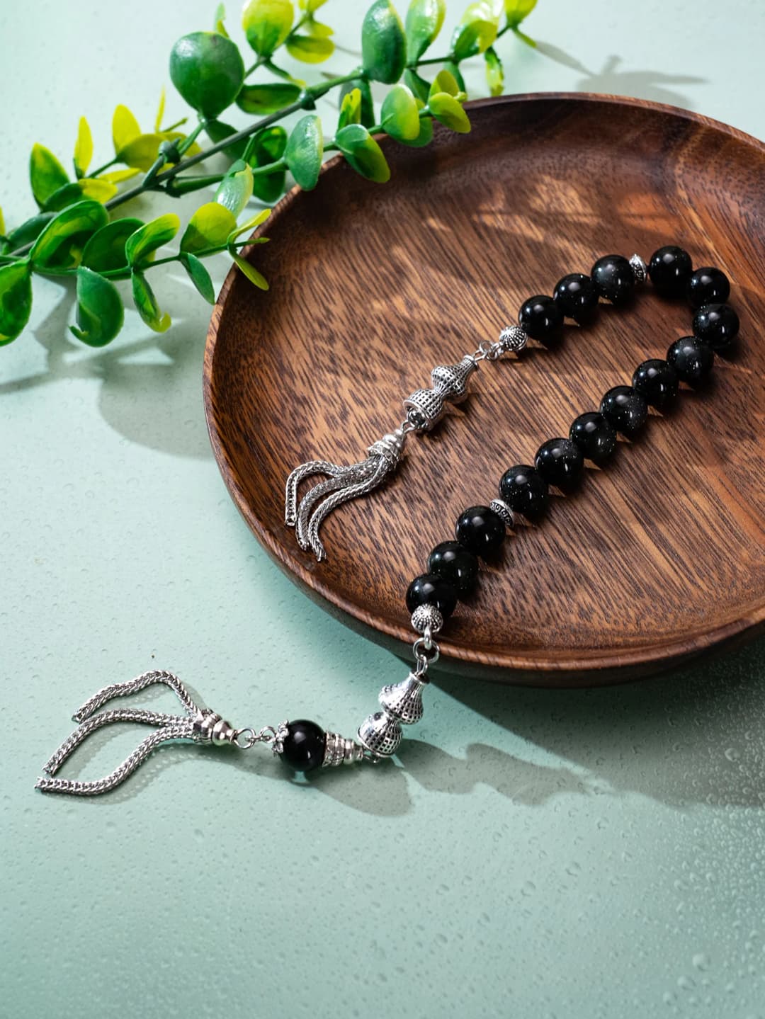 1 قطعة جديد تسبيح الراقية سوار مسلم الوردية مجوهرات النساء هدية الإسلامية هدية العيد - 3