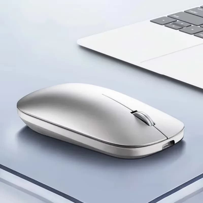 ماوس لاسلكي جديد شحن Type-C نقر صامت محمول مكتبي مريح لأجهزة الكمبيوتر المحمول خفيف الوزن مكتبي ألعاب بدون ضوضاء 2026 - 6