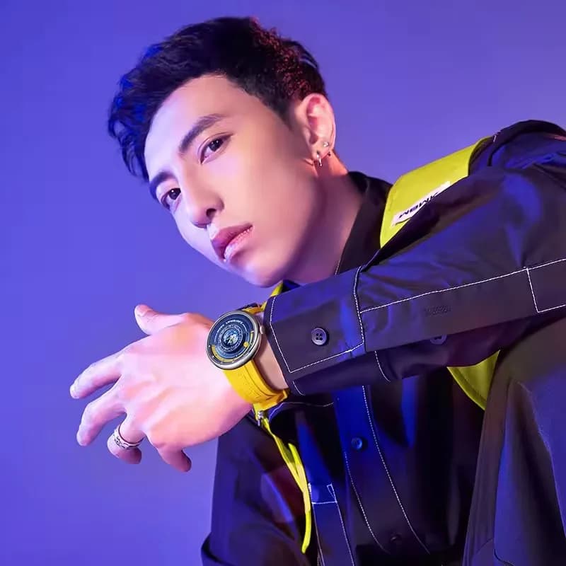 مارك فير ويل 5700 ساعة كوارتز رجالية فريدة من نوعها إبداعية موضة مقاومة للماء مؤشر كوكب ساعات سيليكون رجالية فاخرة - 6