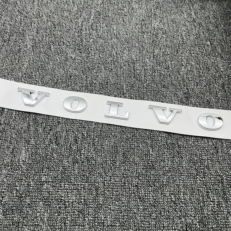 ملصقات معدنية لشعار سيارة فولفو لصندوق السيارة لسيارات Xc60 Xc90 V40 V60 S60 V50 V90 S80 C40 XC40 V70 XC70 C30 C70 Rdesign - 3