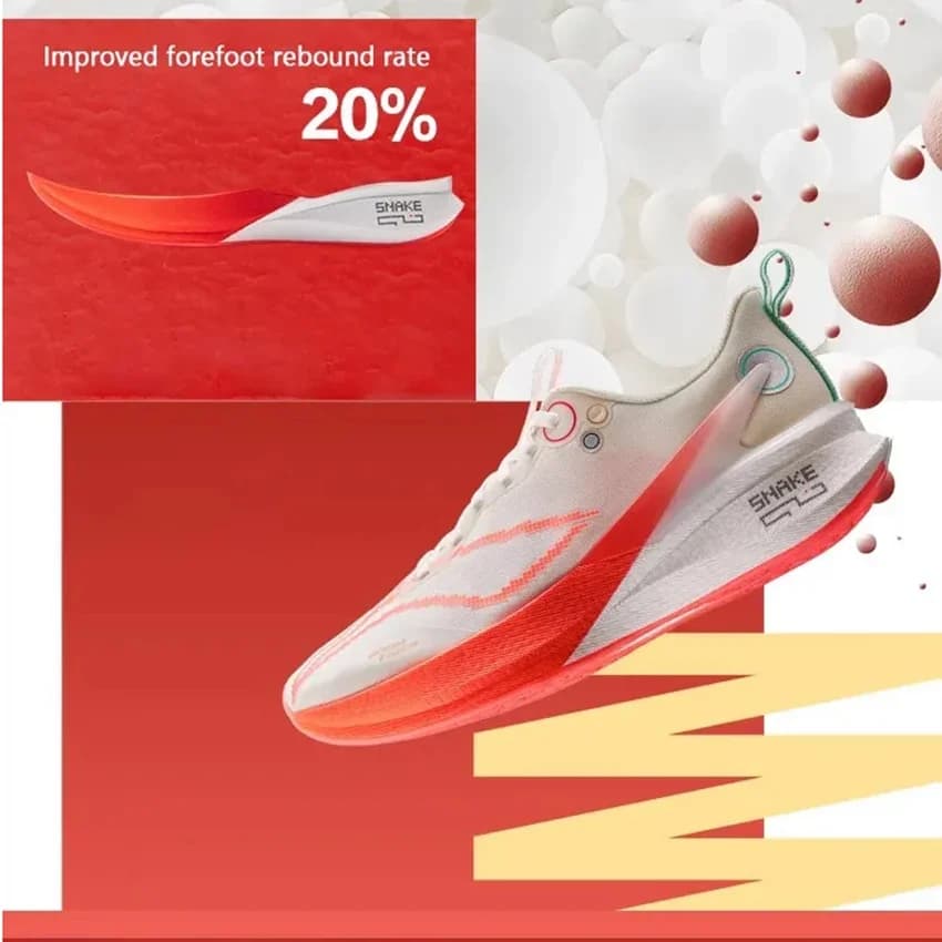 أحذية الجري للرجال من LI-NING RED HARE 8 PRO، أحذية رياضية للسباقات الاحترافية والتدريب اليومي والجري ARPV003 - 3