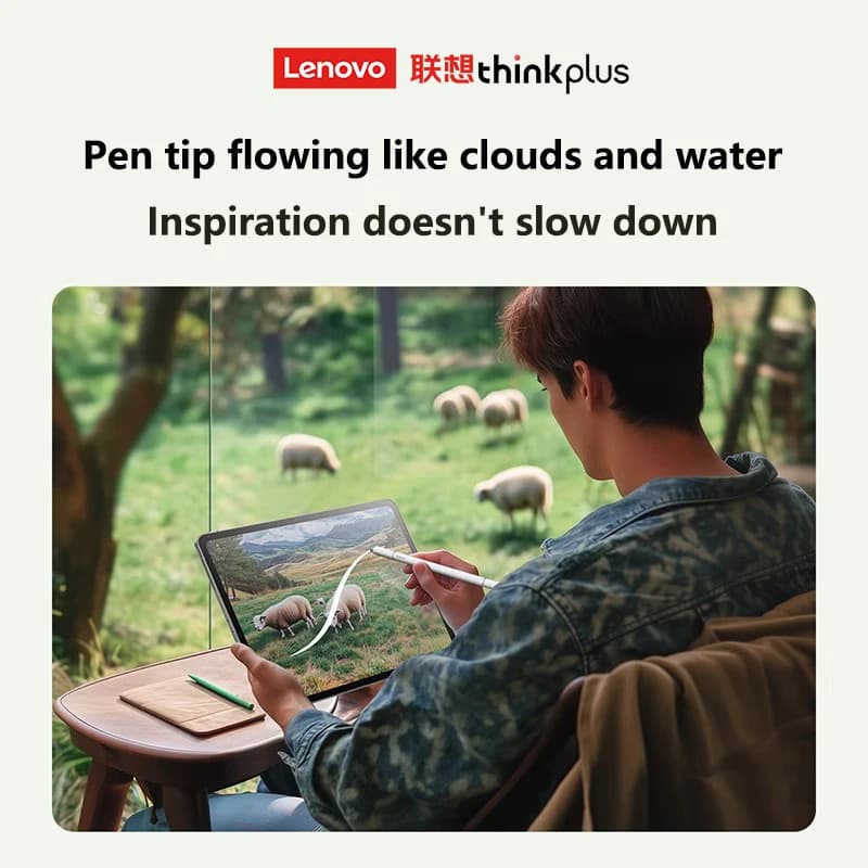 Lenovo Thinkplus Bp28 Universal three pen tips stylus For Android IOS  Screen For iPad Pencil Huawei Xiaomi Samsung Tablet Pen - 4