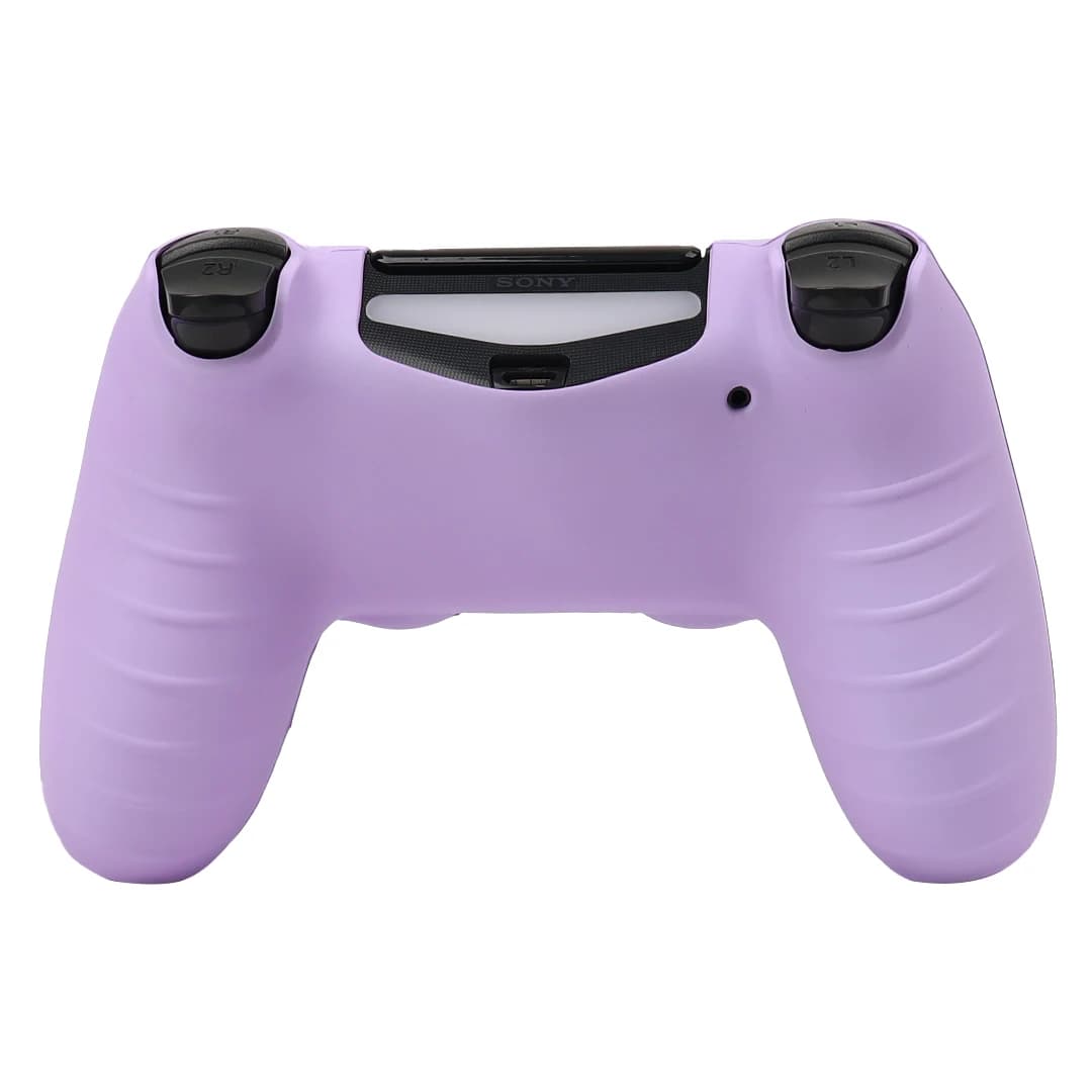 Soft Silicone Cover For PS4 Controller Case, 360° Full Protection, Sweatproof Anti-Scratch,No Fading, with Thumb Stick Caps - 6