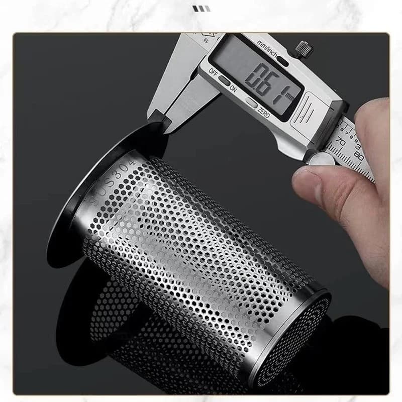 Stainless Steel Sink Filter Mesh Floor Drain Filter Mesh Kitchen Sink Anti-clog Filter Bathroom Hair Catcher Sink Accessories - 3