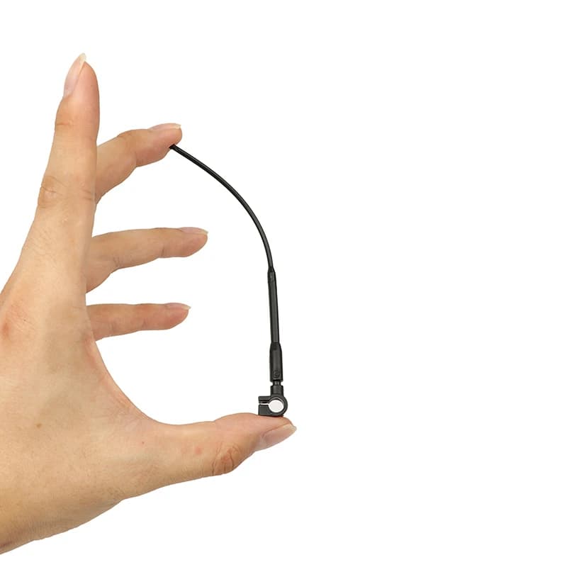 1PCS Black Antenna Signal Line Decorative for 1/18 1/10 1/12 RC Crawler TRX4 Defender AXIAL SCX10 RC4WD RTG KMUpgrade Parts - 4