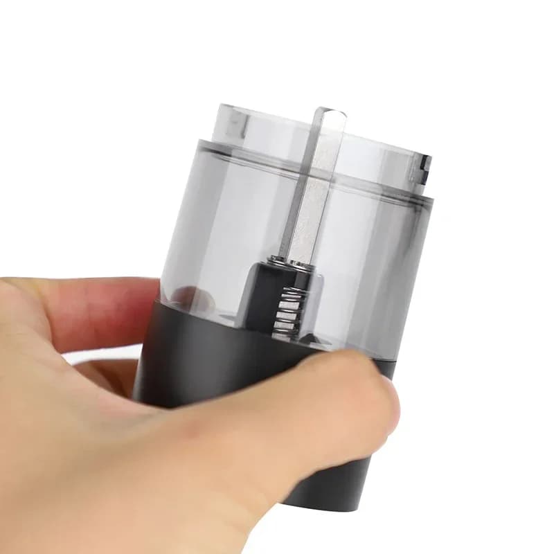 مطحنة كهربائية لإعادة شحن الملح والفلفل عبر USB قابلة للتعديل سعة كبيرة مطحنة توابل أوتوماتيكية أداة طهي للمطبخ - 5