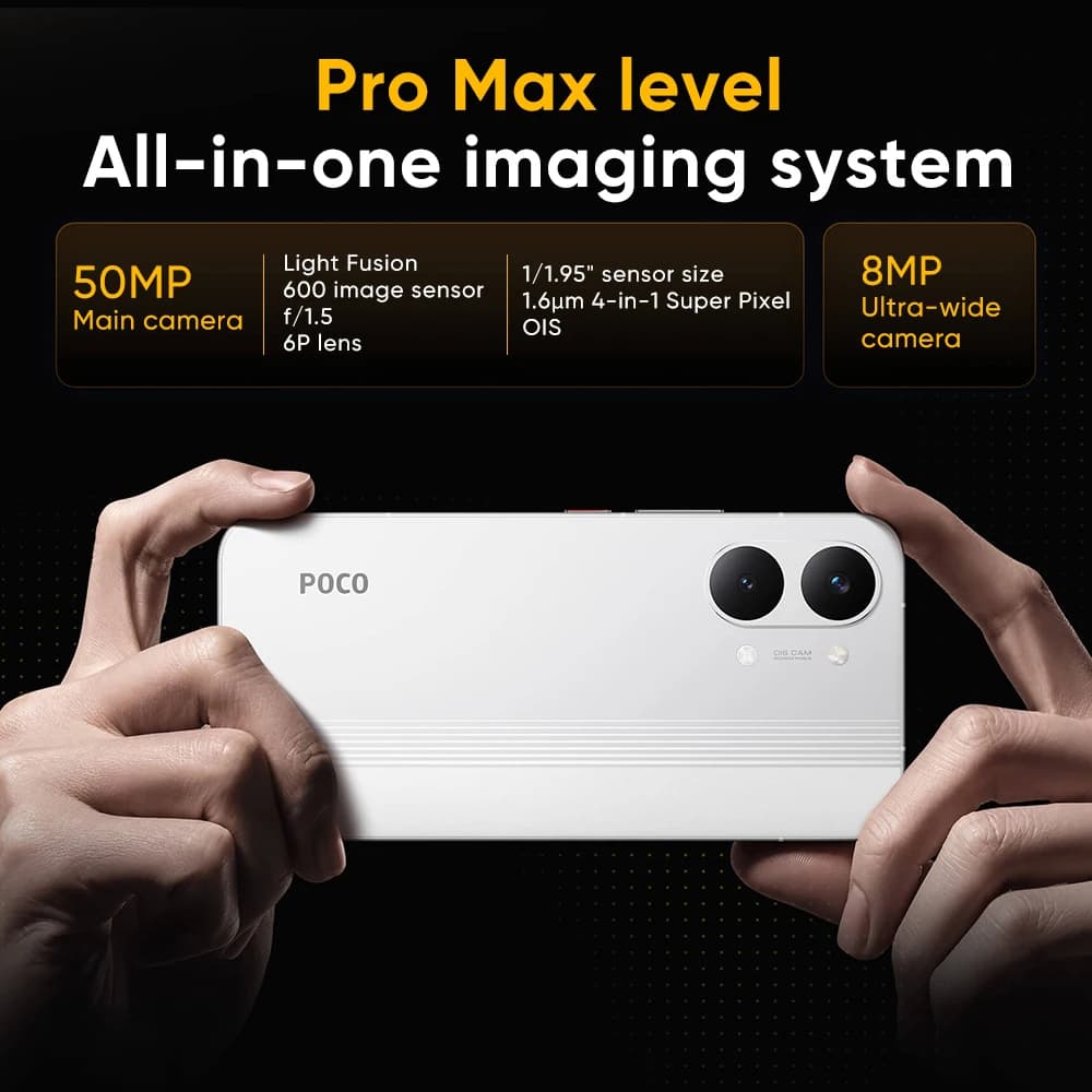 【وصول جديد】الإصدار العالمي POCO X8 Pro Max هاتف ذكي 5G دايمنسي 9500s شاشة 6.83 بوصة AMOLED كاميرا 50 ميجابكسل بطارية 8500 مللي أمبير شحن فائق 100 واط - 6