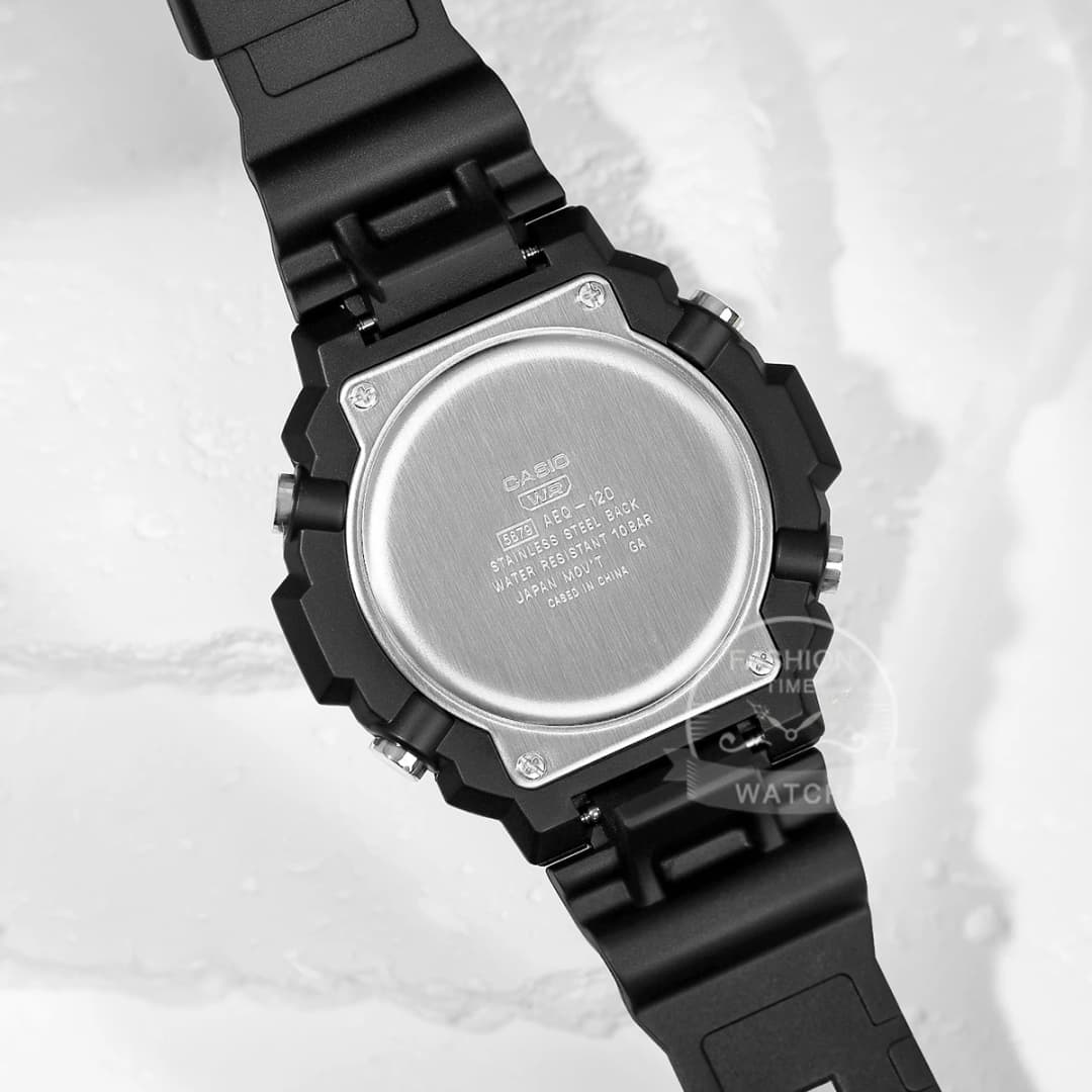 Casio Men's Dual display Multi-function electronic watch AEQ-120W series - 4