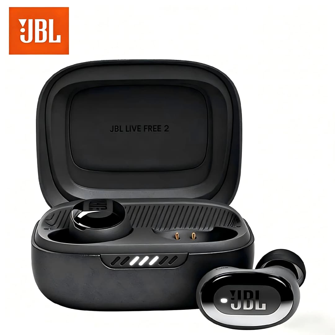 JBL Live Free 2 Tws سماعات بلوتوث لاسلكية حقيقية إلغاء الضوضاء النشط سماعات موسيقى لاسلكية مع ميكروفون