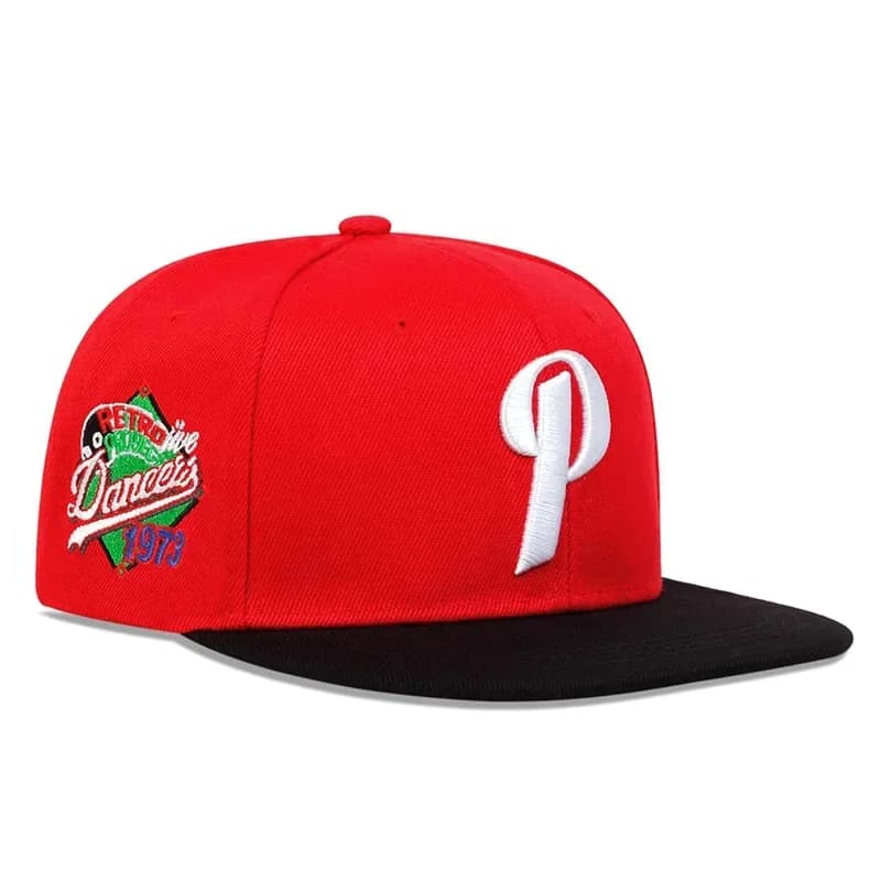 Unisex P Letter Embroidery Hip-hop Hats Spring And Autumn Outdoor Adjustable Sports Casual Baseball Caps Sunscreen Hat - 5