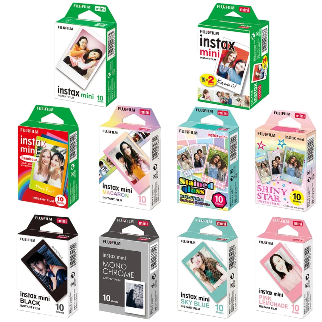Genuine Fujifilm Instax Mini Film  Fujifilm Instax Mini 12 11 8 9 Color Film For 40 50s 50i 90 Link 25 Share SP-1 2 Camera - 2