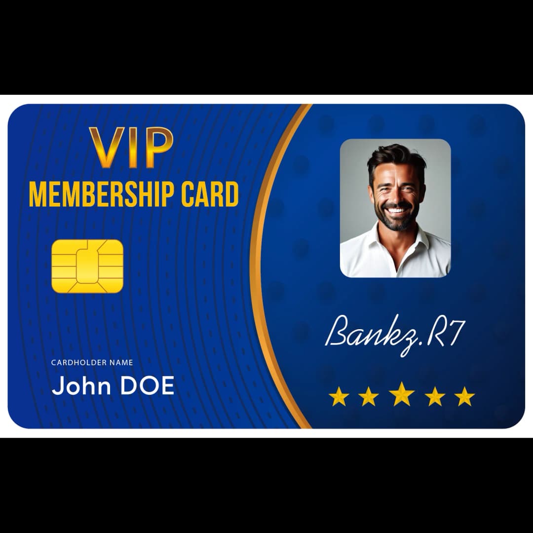 Custom 1 PCS Fan Club Membership Card PVC Plastic VIP Loyalty Card for Influencers Supporters Commemorative Worldwide Shipping - 4