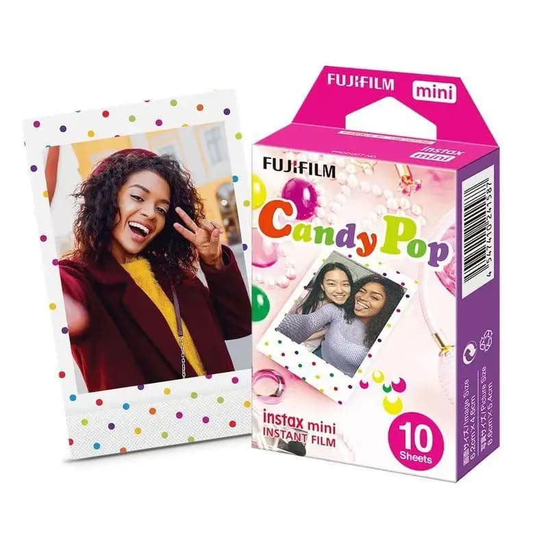 Fujifilm Instax Mini 12 Film Candy Pop 10-80 Sheets For Fujifilm Fuji Instax Mini 11 8 70 25 50s 90 Camera Share SP-1 SP-2