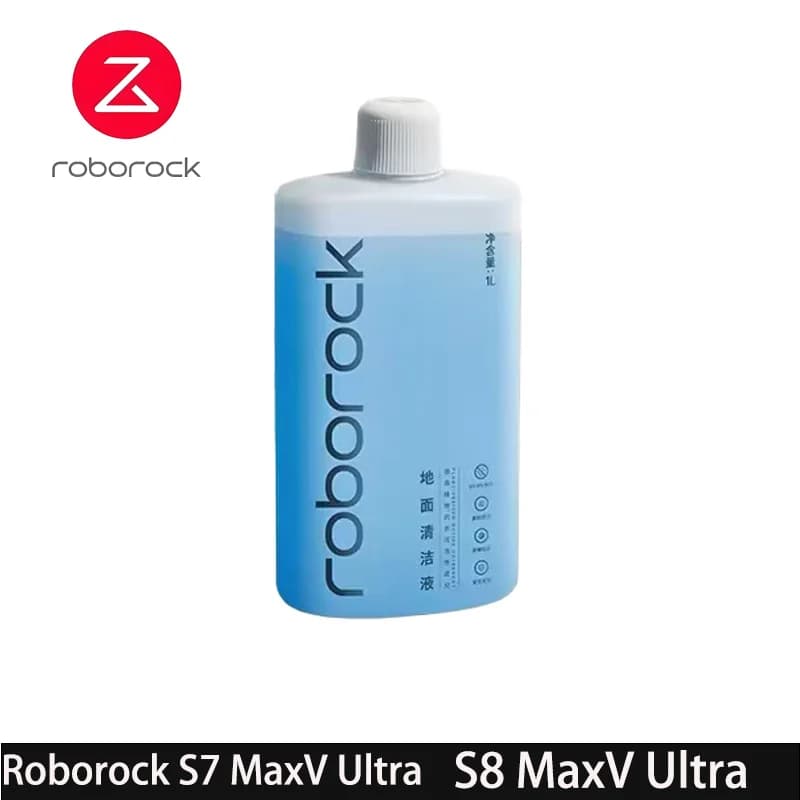 Roborock S8 Pro Ultra S8 MaxV Ultra S7 MaxV Ultra Q5 Q7 Q Revo Qrevo Curv Solutions de nettoyage de sol accessoires liquides 1L
