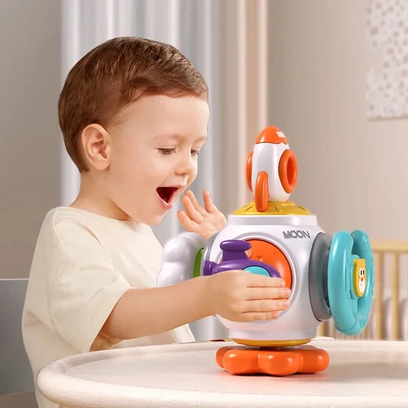 لعبة تعليمية مونتيسوري مكعب مشغول تدريب القدرة على الاستخدام صندوق قفل تطوير مهارات الحركات الدقيقة مكعب لعبة للأطفال